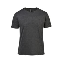 Stormtech Men's Torcello Crew Neck Tee in GRAPHITE HEATHER
