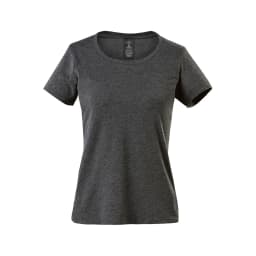 Stormtech Women's Torcello Crew Neck Tee in GRAPHITE HEATHER