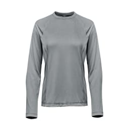 Stormtech Women's Volante H2X-DRY L/S Tee in GRANITE HEATHER