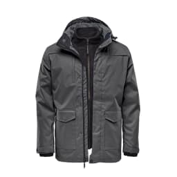 Stormtech Men's Vortex HD 3-in-1 Parka in GRANITE
