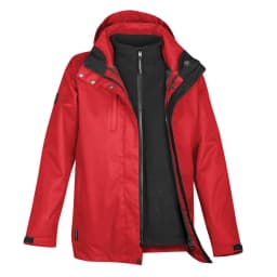Stormtech Women's Vortex HD 3-in-1 Parka in RED