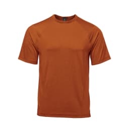 Stormtech Men's Volante H2X-DRY S/S Tee in RUST HEATHER