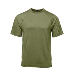 Stormtech Men's Volante H2X-DRY S/S Tee in SAGE GREEN HEATHER