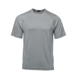Stormtech Men's Volante H2X-DRY S/S Tee in GRANITE HEATHER