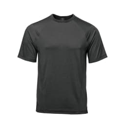 Stormtech Men's Volante H2X-DRY S/S Tee in CHARCOAL HEATHER