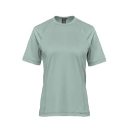 Stormtech Women's Volante H2X-DRY S/S Tee in ICE BLUE HEATHER