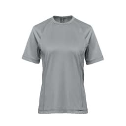 Stormtech Women's Volante H2X-DRY S/S Tee in GRANITE HEATHER