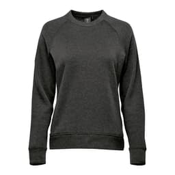 Stormtech Women's Monashee Fleece Crew Neck in CHARCOAL HEATHER