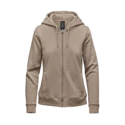 Stormtech Women's Monashee Fleece Full Zip Hoody in TAUPE