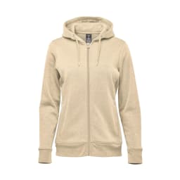 Stormtech Women's Monashee Fleece Full Zip Hoody in OATMEAL HEATHER