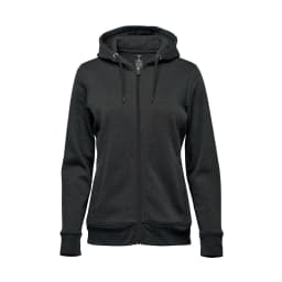 Stormtech Women's Monashee Fleece Full Zip Hoody in CHARCOAL HEATHER