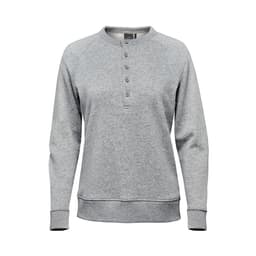 Stormtech Women's Monashee Henley in GRANITE HEATHER