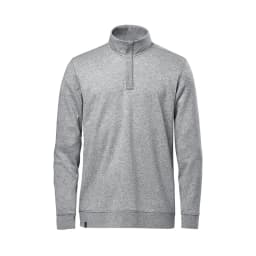 Stormtech Men's Monashee 1/4 Zip Pullover in GRANITE HEATHER