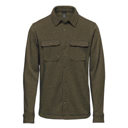 Stormtech Monashee Fleece Shacket in MOSS HEATHER