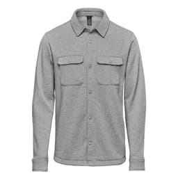 Stormtech Monashee Fleece Shacket in GRANITE HEATHER