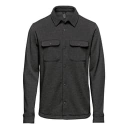 Stormtech Monashee Fleece Shacket in CHARCOAL HEATHER