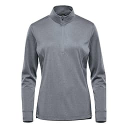 Stormtech Women's Dockyard 1/4 Zip Pullover in DOLPHIN HEATHER