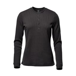 Stormtech Women's Ashburn Henley in GRAPHITE
