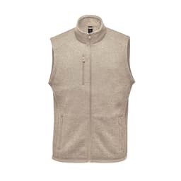 Stormtech Men's Avalante Full Zip Fleece Vest in OATMEAL HEATHER