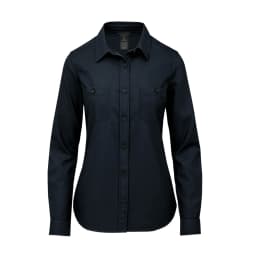 Stormtech Women's Chesapeake L/S Shirt in MIDNIGHT
