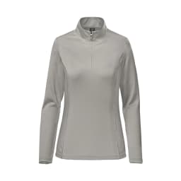 Stormtech Women's Monterey 1/4 Zip Pullover in STEEL GREY