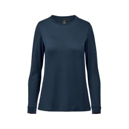 Stormtech Women's Stockton L/S Tee in NAVY