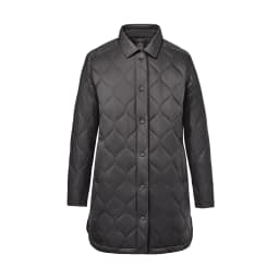 Stormtech Women's Tundra Quilted Shacket in GRANITE