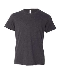 Youth CVC Jersey Tee in Dark Grey Heather