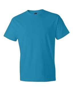 Unisex Softstyle® Lightweight T-Shirt in Caribbean Blue