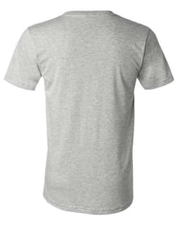 Unisex Heather CVC V-Neck Tee view 2