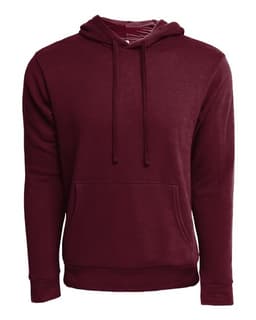 Unisex Laguna Sueded Hoodie Sweatshirt in Maroon