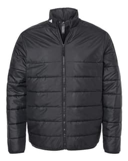 Men's 3-Stripes Puffer Full-Zip Jacket view 1