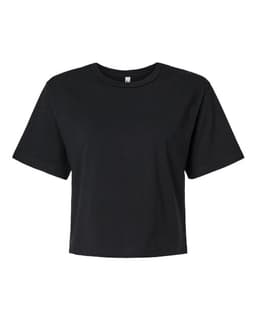 Women's Fine Jersey Boxy Tee view 1