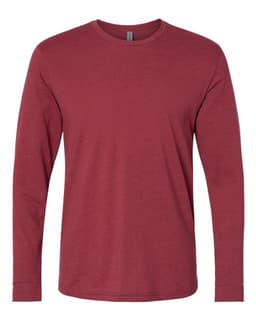 Unisex CVC Long Sleeve T-Shirt in Cardinal