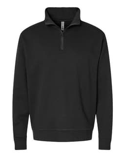 Unisex Fleece Quarter-Zip Pullover view 1