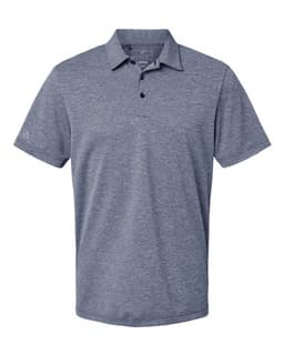 Men's Heathered Polo in Collegiate Navy Melange