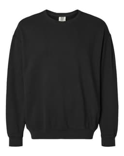 Unisex Garment-Dyed Lightweight Fleece Crewneck Sweatshirt view 1