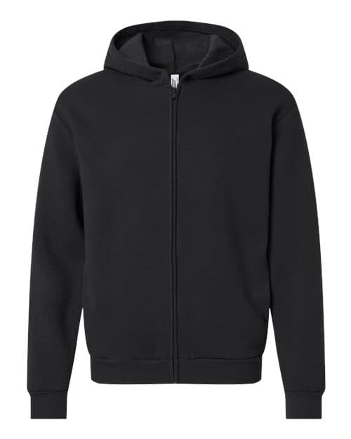 American Apparel Unisex ReFlex Fleece Full-Zip Hoodie Sweatshirt