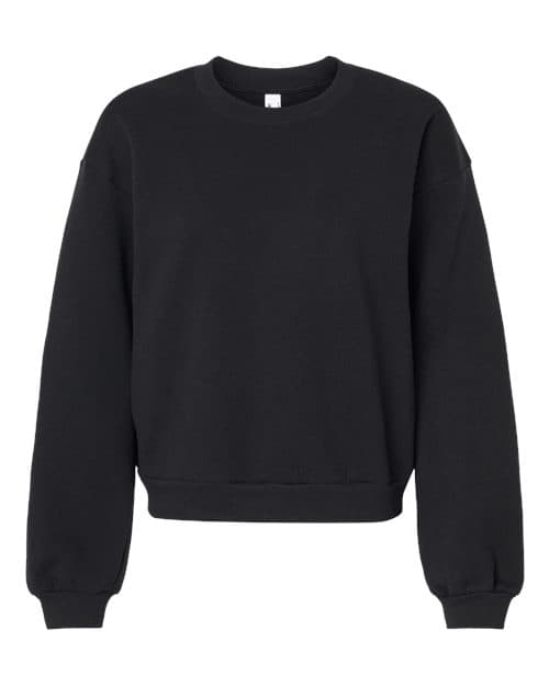 American Apparel Women's ReFlex Fleece Crewneck Sweatshirt