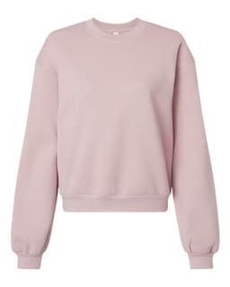Women's ReFlex Fleece Crewneck Sweatshirt in Blush