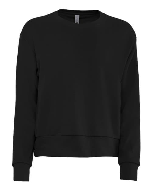 Next Level Women's Laguna Sueded Crewneck Sweatshirt