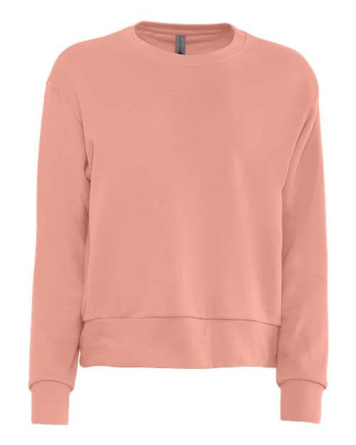 Next Level Women's Laguna Sueded Crewneck Sweatshirt