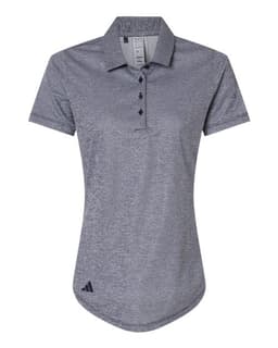Women's Space Dyed Polo in Collegiate Navy Melange