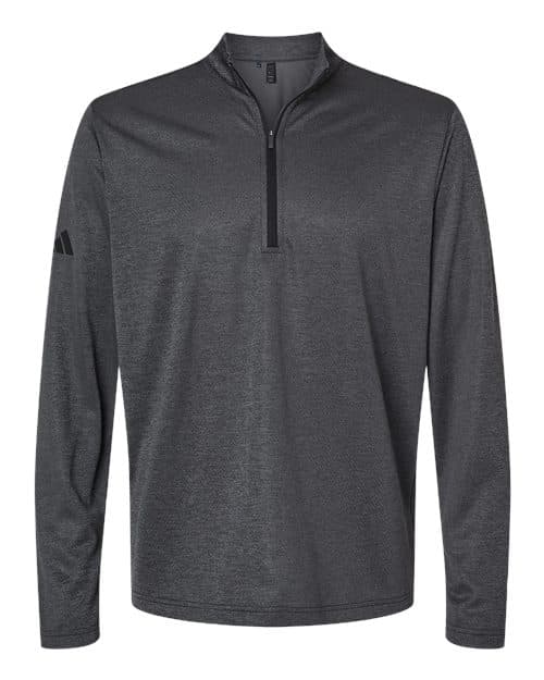 Adidas Men's Space Dyed Quarter-Zip Pullover
