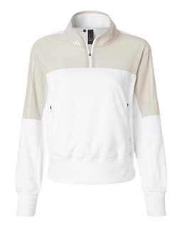 Women's Fleece Quarter-Zip Pullover view 1