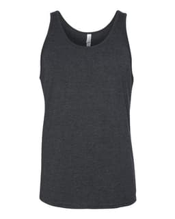 Unisex Heather CVC Tank in Dark Grey Heather