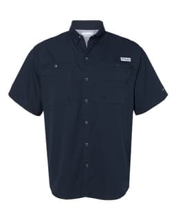 Men's PFG Tamiami™ II Short Sleeve Shirt in Collegiate Navy