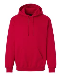 Unisex Hammer™ Maxweight Hooded Sweatshirt in Cherry Red
