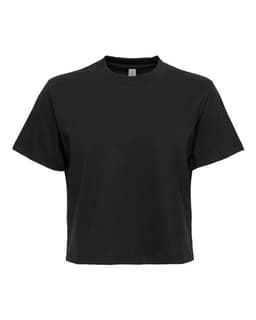 Women's Heavyweight Boxy T-Shirt in Black