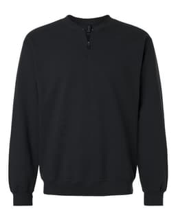 Unisex Softstyle® Midweight 1/4 Zip Sweatshirt view 1